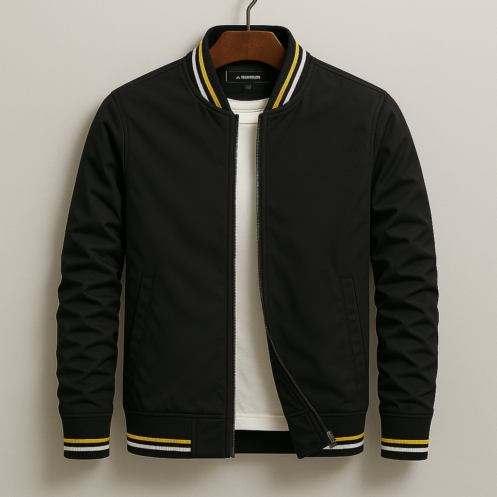 Étoile Homme™ | Blouson Bomber élégant à rayures