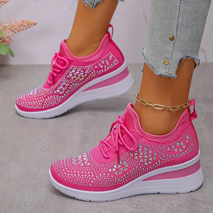 Sofia™ | Baskets orthopédiques avec strass scintillants