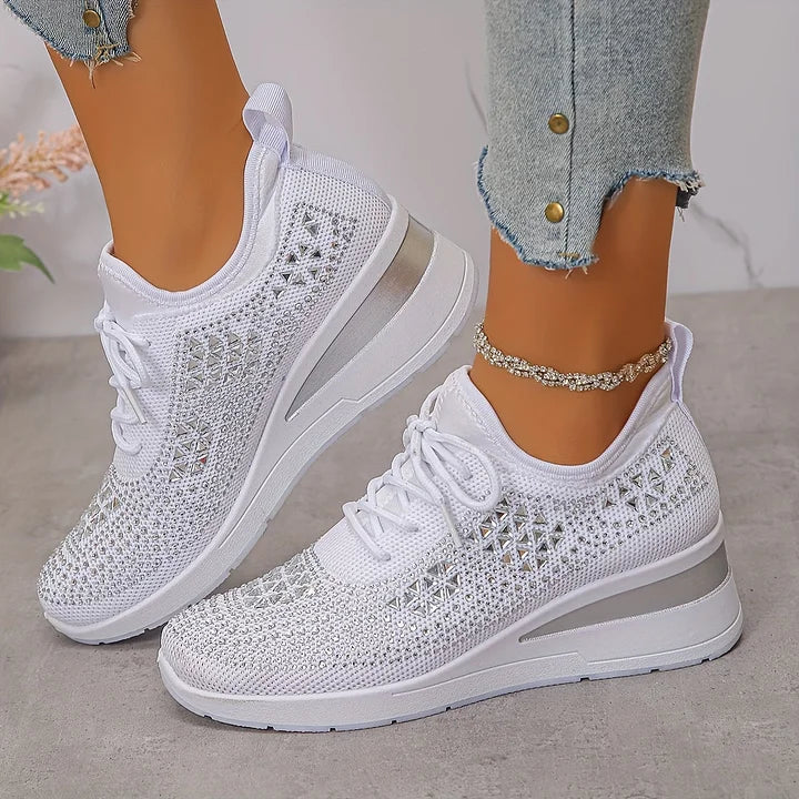 Sofia™ | Baskets orthopédiques avec strass scintillants