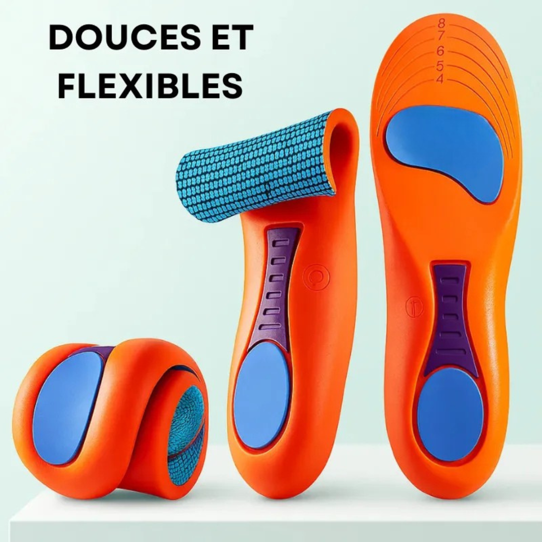 ErgoSemelle™ | Solutions pour le soutien des pieds