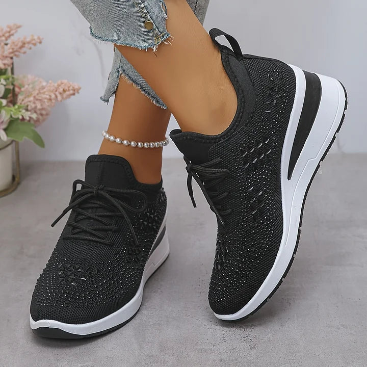 Sofia™ | Baskets orthopédiques avec strass scintillants