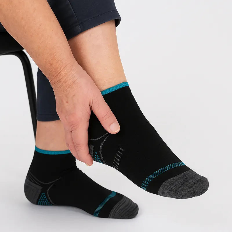 ChausseFit™ | Chaussettes de compression en fibre de bambou