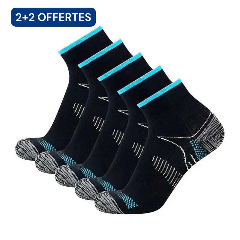 ChausseFit™ | Chaussettes de compression en fibre de bambou