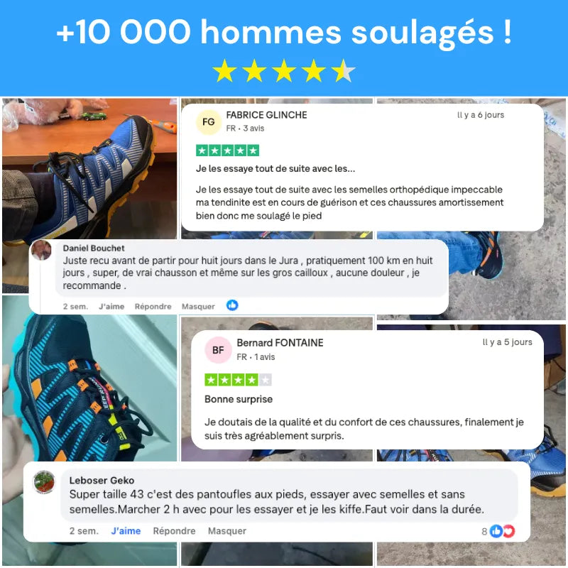 SoleDéfi™ | Chaussures de marche à confort orthopédique