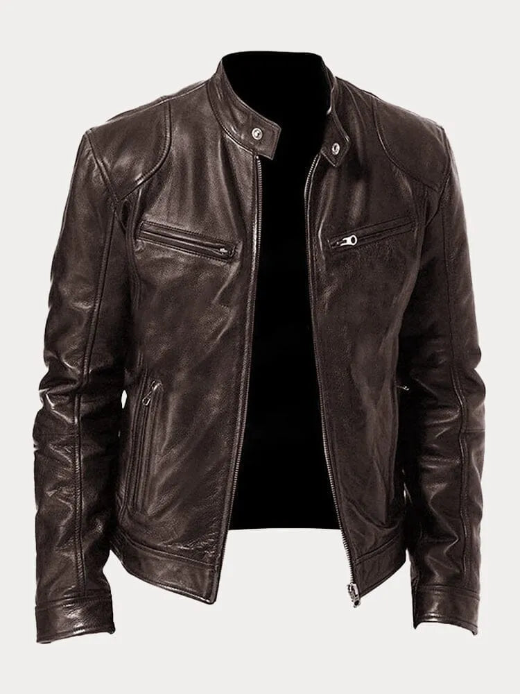 Théo™ | Veste décontractée en cuir