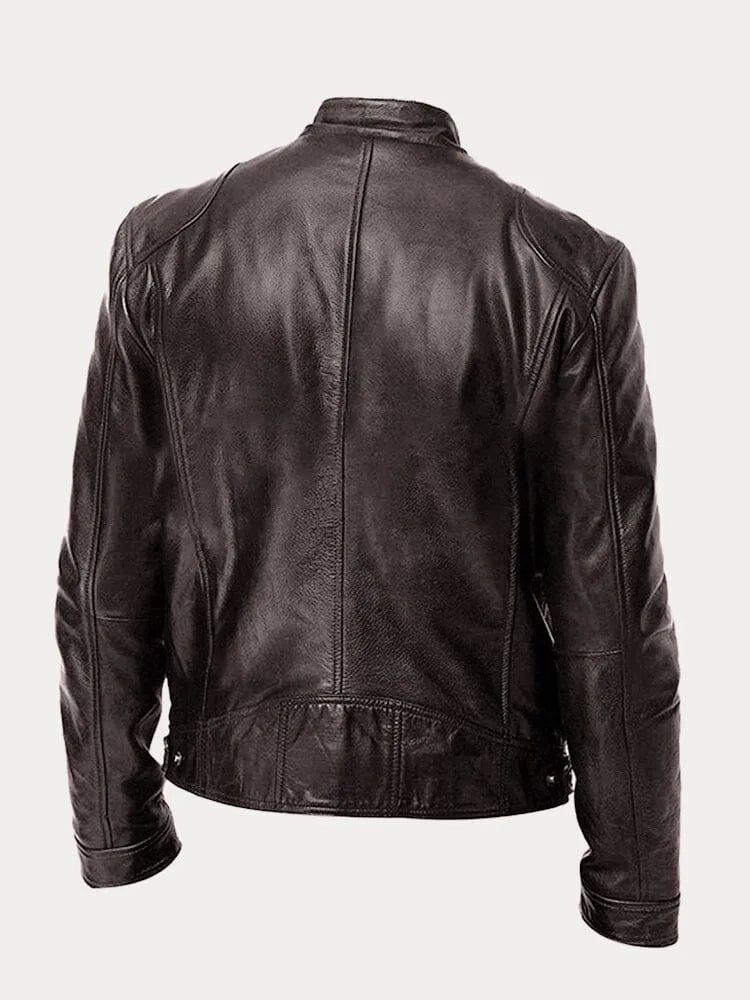 Théo™ | Veste décontractée en cuir