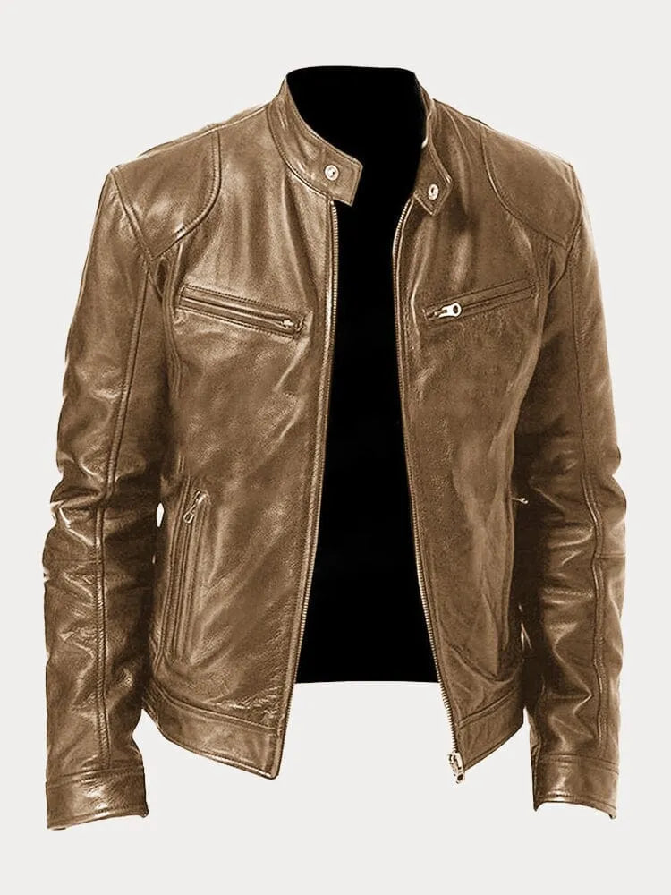 Théo™ | Veste décontractée en cuir