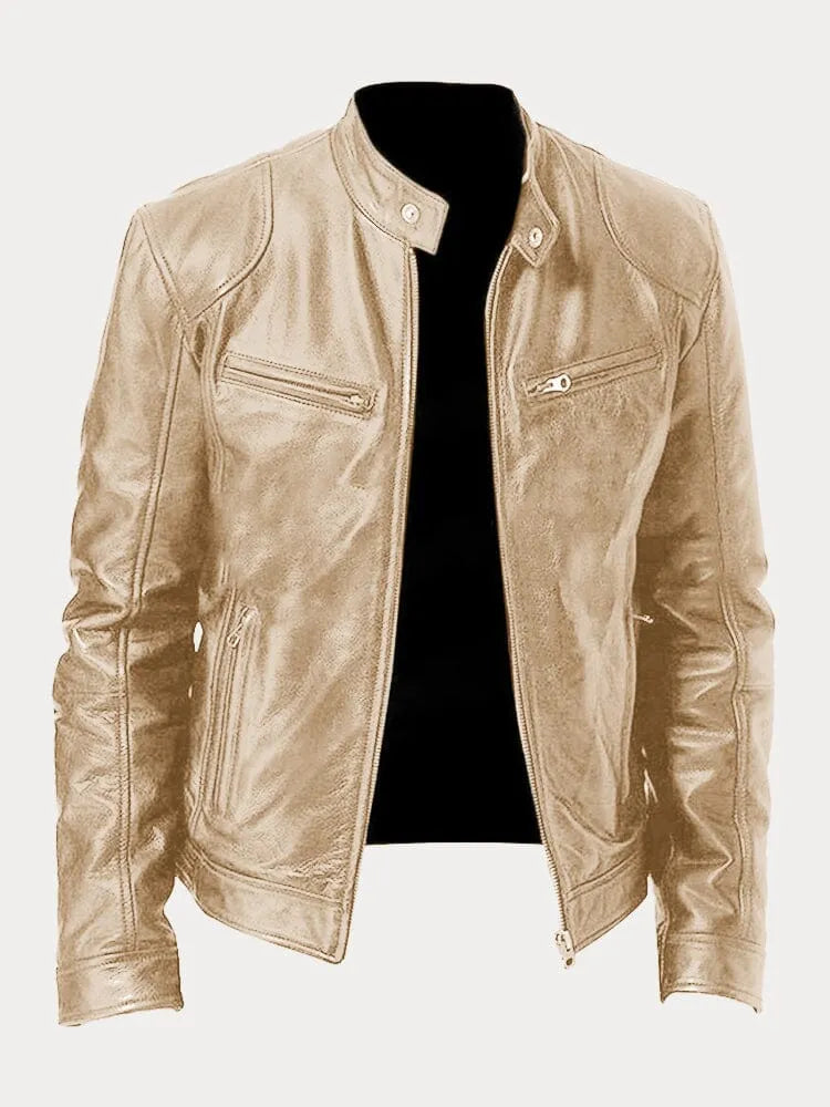 Théo™ | Veste décontractée en cuir