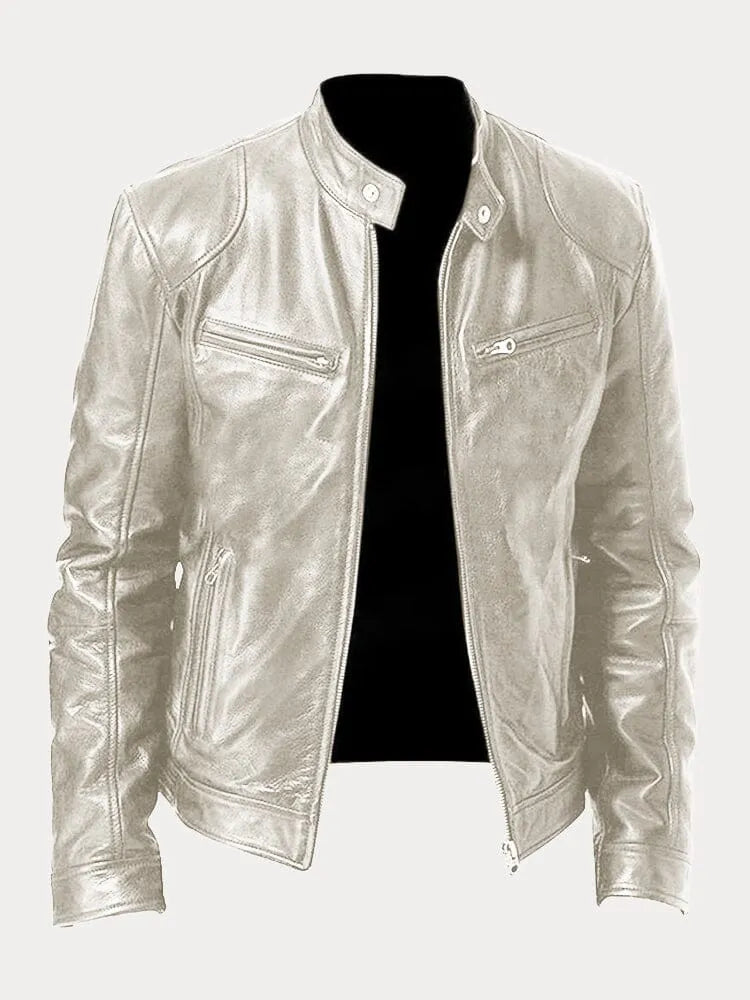 Théo™ | Veste décontractée en cuir