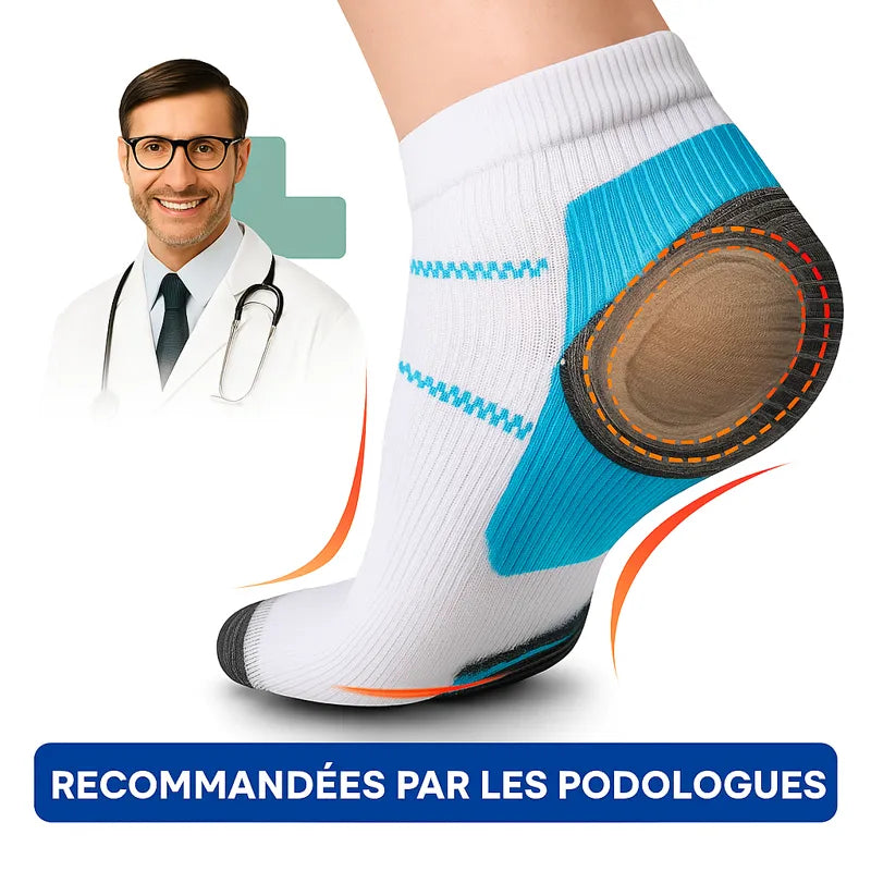 ChausseFit™ | Chaussettes de compression en fibre de bambou