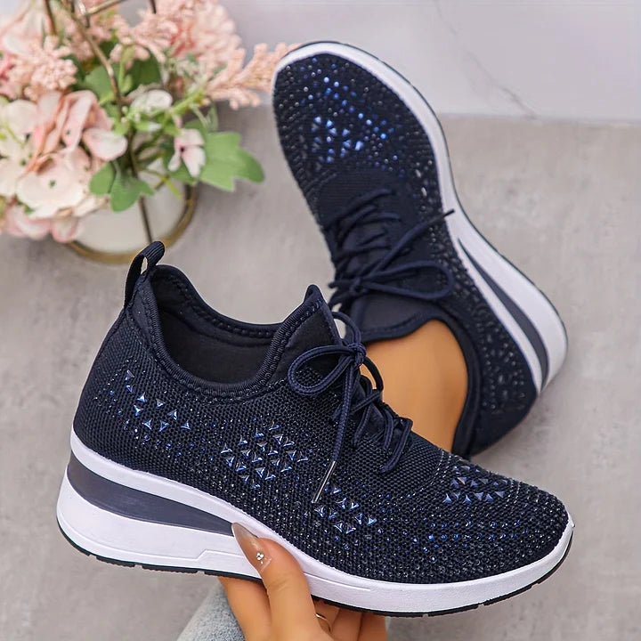 Sofia™ |  Baskets orthopédiques avec strass scintillants