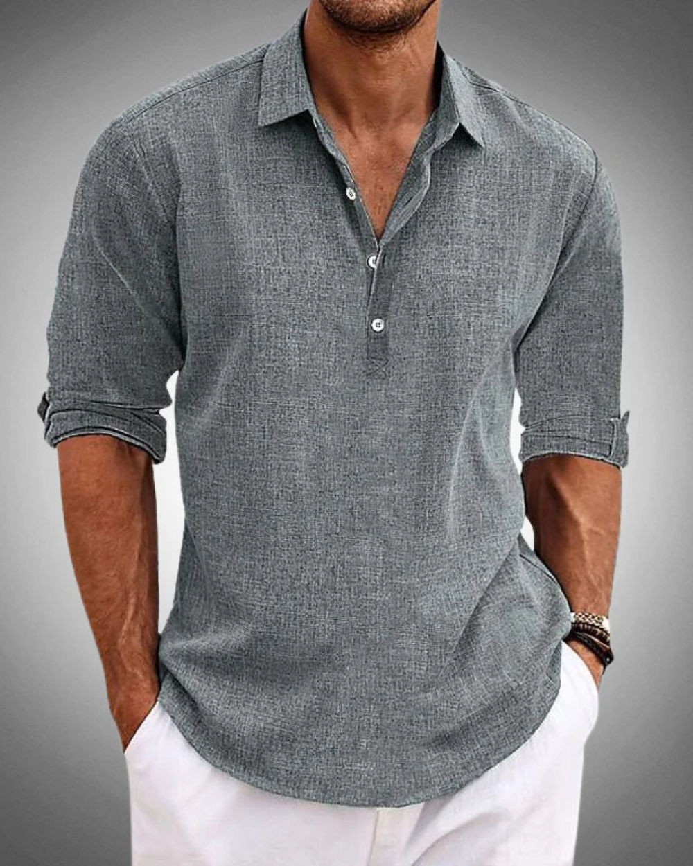 Louvre | Chemise classique en coton