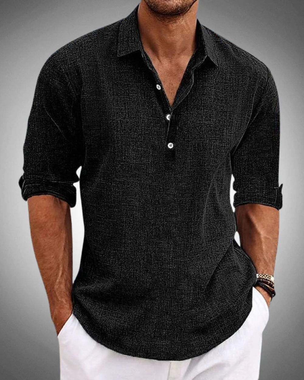 Louvre | Chemise classique en coton