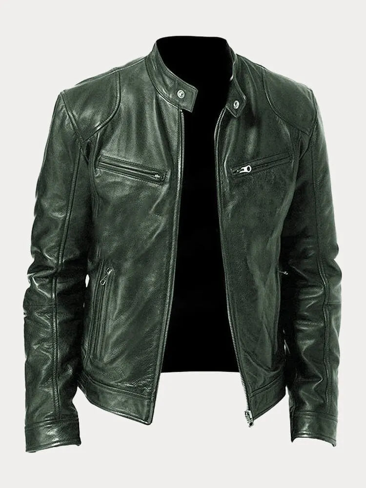 Théo™ | Veste décontractée en cuir