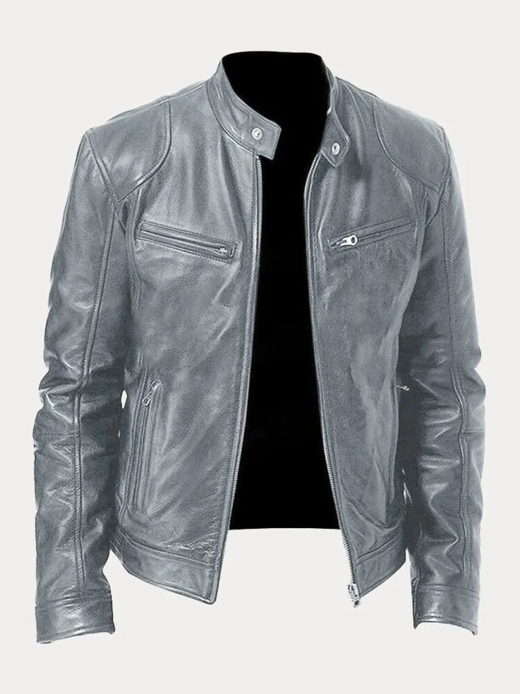 Théo™ | Veste décontractée en cuir