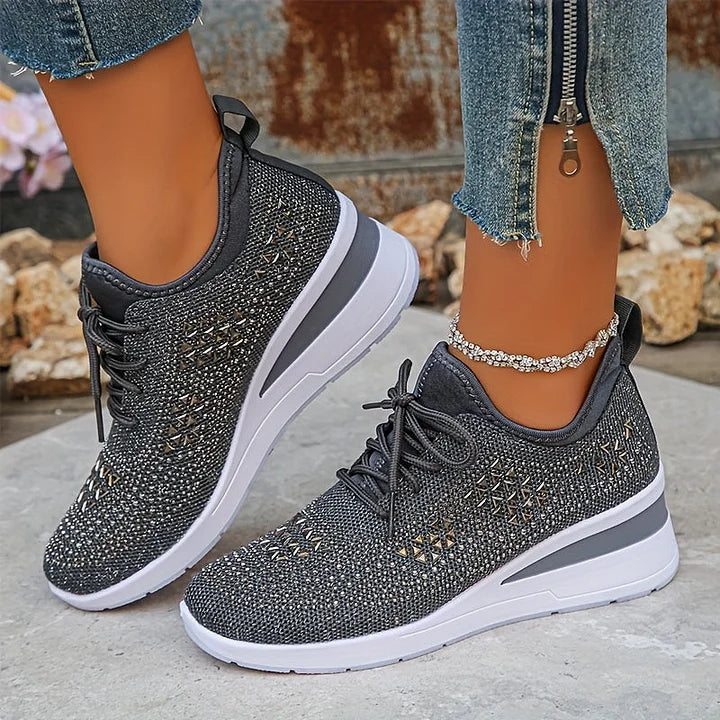 Sofia™ |  Baskets orthopédiques avec strass scintillants